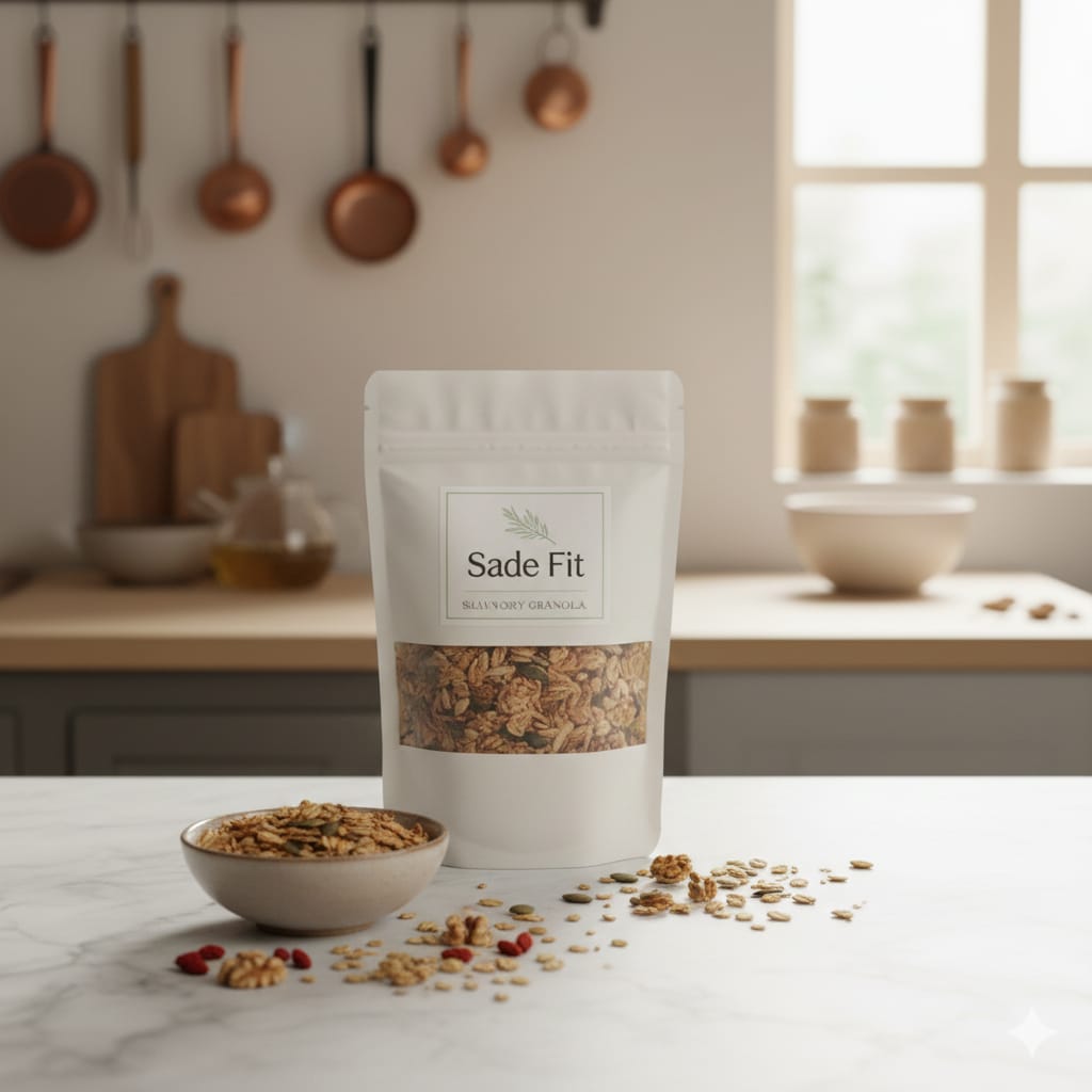 Granola Yaban Mersinli Glutensiz & Vegan