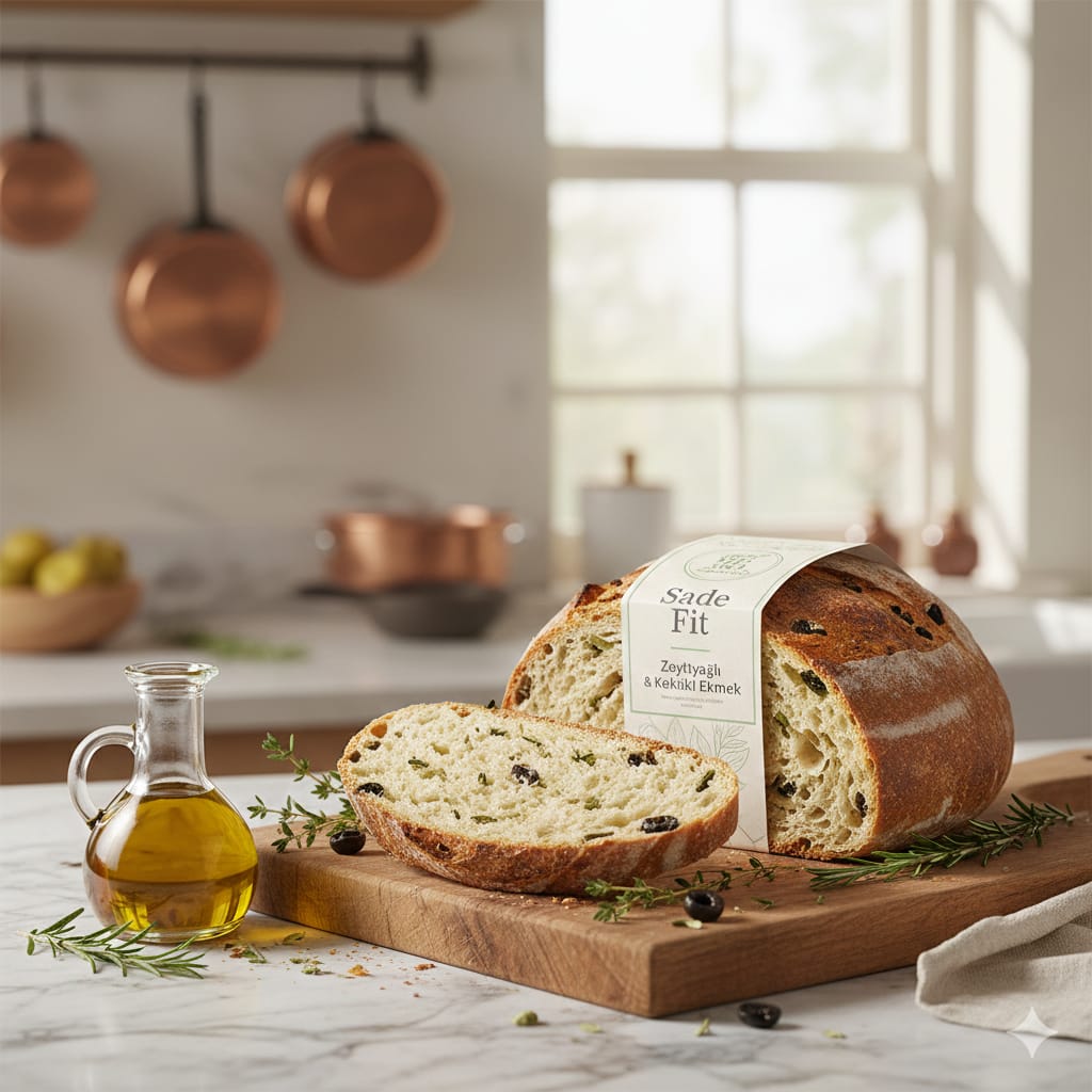 🌿 Glutensiz  Ekmek Kıtırları Zeytinyağlı & Kekikli